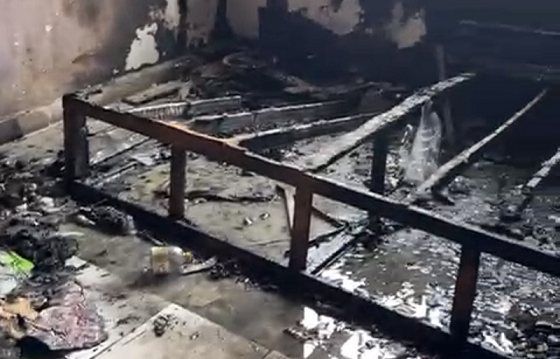 Incêndio em residência mobiliza Corpo de Bombeiros em Teixeira de Freitas