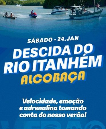 Alcobaça se prepara para a tradicional Descida do Rio Itanhém