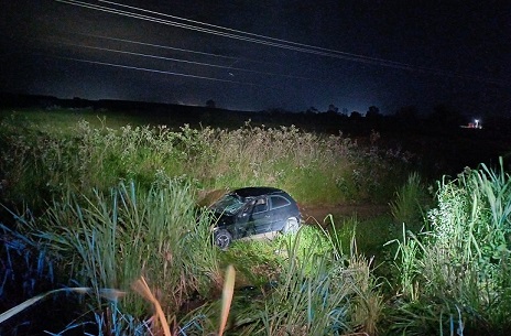 Motorista sem CNH causa acidente com tombamento na BR-418 em Nova Viçosa