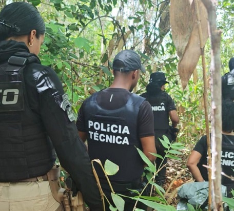 Cemitério clandestino é descoberto em Itabela durante operação integrada