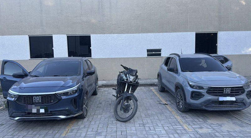 Porto Seguro: Polícia Militar apreende três veículos com indícios de crime em Arraial d’Ajuda