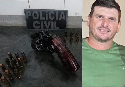 Mucuri: Homem é preso em flagrante por posse ilegal de arma de fogo
