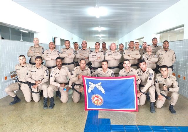 Polícia Militar capacita efetivo da 87ª CIPM para uso do novo kit de APH de Combate em Teixeira de Freitas