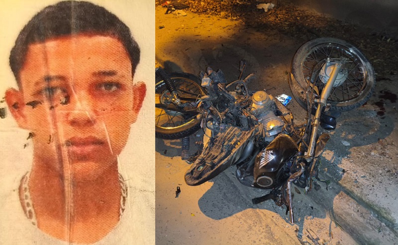 Fuga termina em tragédia em Teixeira: motociclista morre ao colidir com árvore após fuga da PM; irmão fica ferido