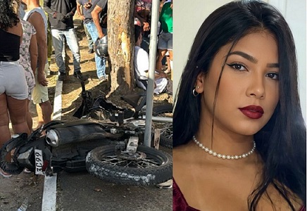 Teixeira de Freitas: Jovem de 16 anos morre após três dias internada após grave acidente motociclístico