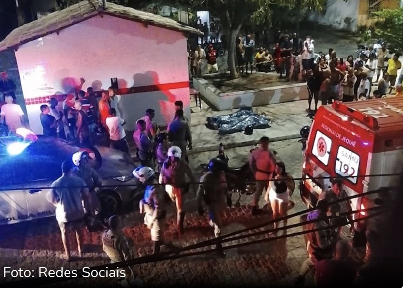 Jequié: Duplo homicídio assusta moradores após jovens serem mortos a tiros em via pública