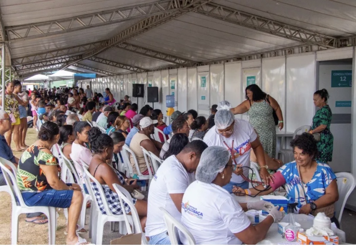 Alcobaça Cuida encerra três dias de atendimentos especializados e amplia o acesso à saúde no município