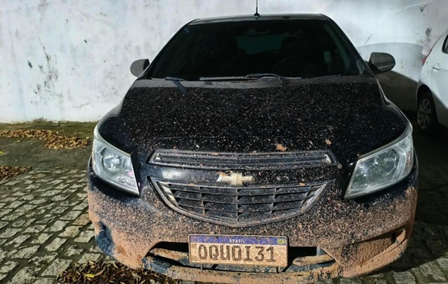 CIPE/Mata Atlântica recupera veículo com restrição de furto/roubo na BA-290, em Alcobaça