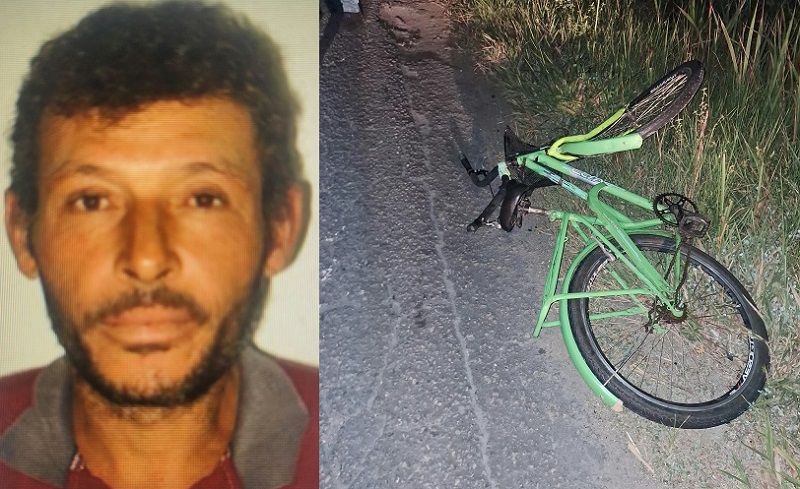Ciclista morre vítima de acidente na BA-290 entre Teixeira de Freitas e Alcobaça